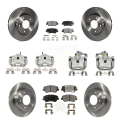 Transit Auto KC8-101246P Disc Brake Kit for 2016-2017 Kia Forte Koup, Hyundai Elantra GT - Front and Rear product image