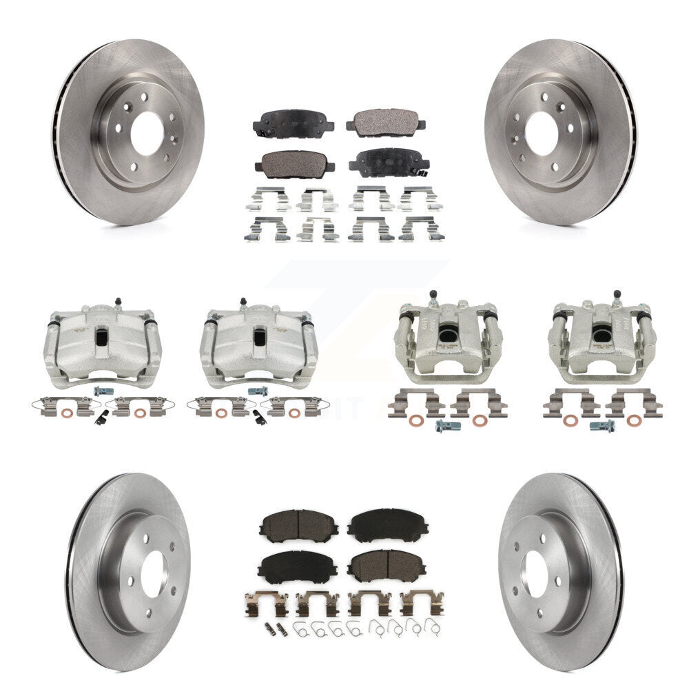 Transit Auto KC8-101246T Disc Brake Kit for 2019 Nissan Rogue Sport - Front and Rear product image