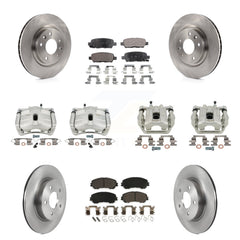 Transit Auto KC8-101246T Disc Brake Kit for 2019 Nissan Rogue Sport - Front and Rear product image