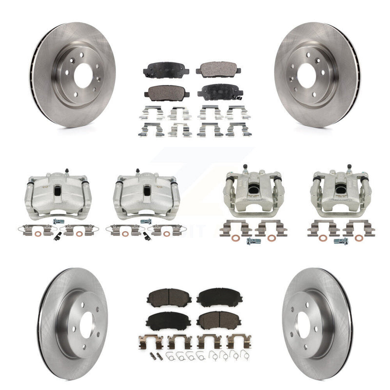 Transit Auto KC8-101246T Disc Brake Kit for 2019 Nissan Rogue Sport - Front and Rear product image