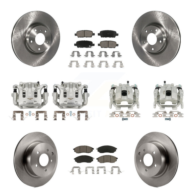 CMX KC8-101247C Disc Brake Kit for 2010-2015 INFINITI Q40, INFINITI QX50, INFINITI EX37 & more - Front and Rear product image