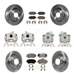 Transit Auto KC8-101247T Disc Brake Kit for 2017-2020 Hyundai Elantra - Front and Rear product image