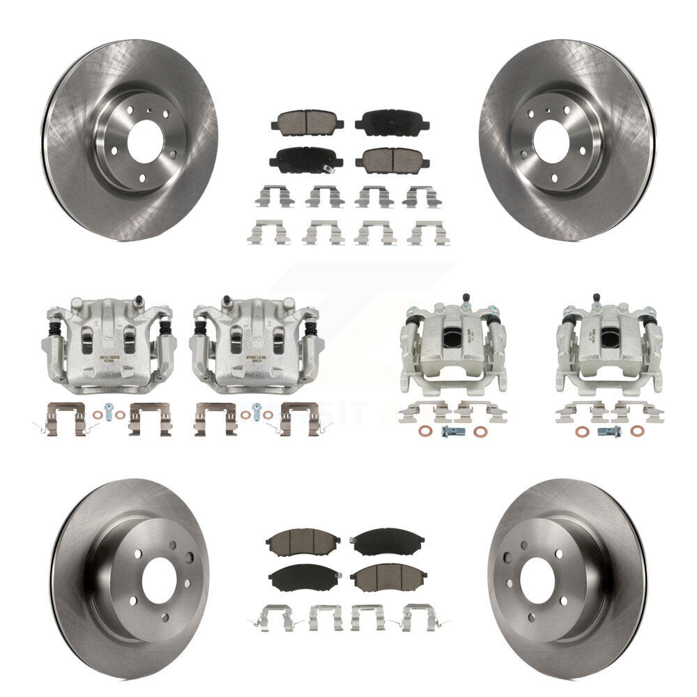 CMX KC8-101248C Disc Brake Kit for 2008-2012 INFINITI EX35 - Front and Rear product image