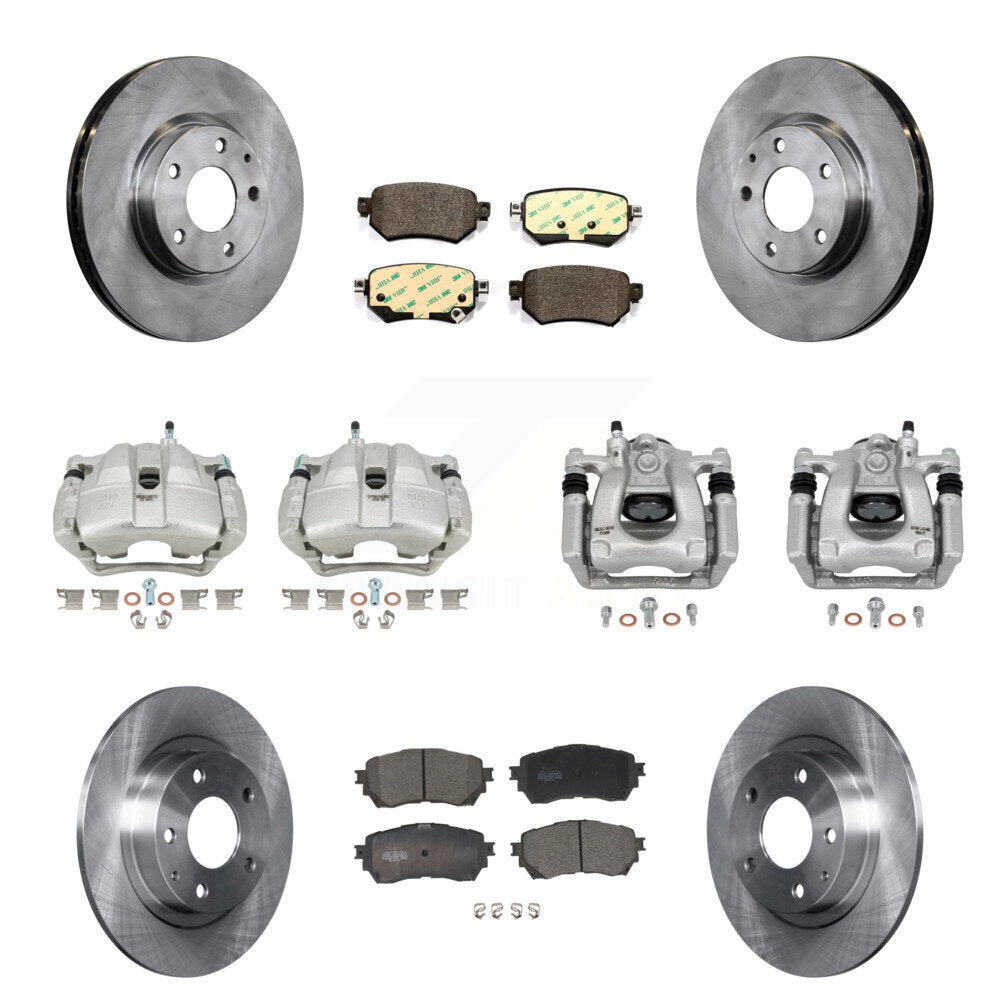 Transit Auto KC8-101248T Disc Brake Kit for 2016-2018 Mazda 6 - Front and Rear product image
