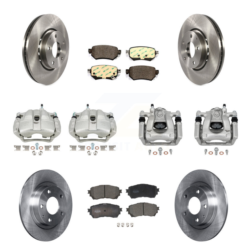 Transit Auto KC8-101249T Disc Brake Kit for 2019-2021 Mazda 6 - Front and Rear product image