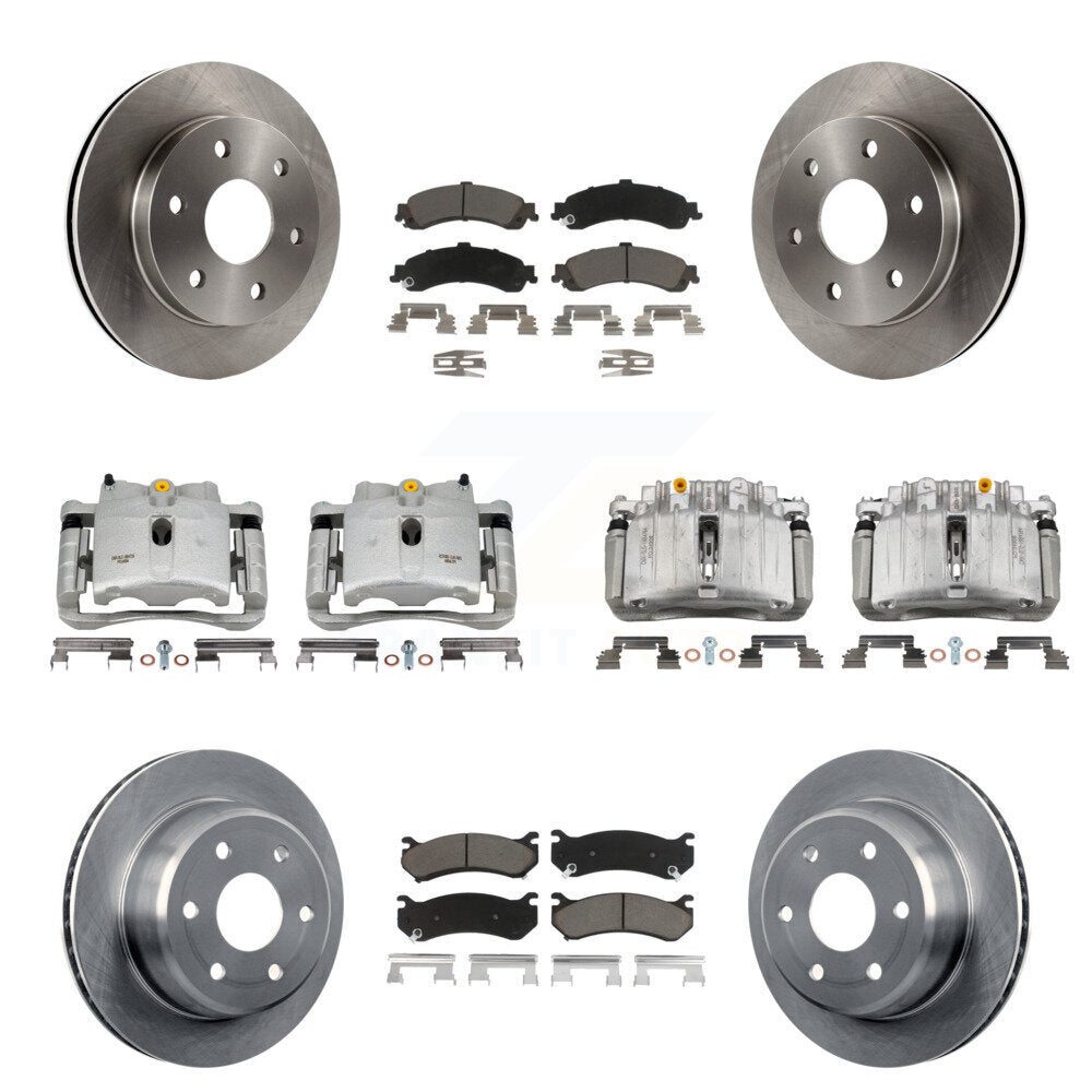 CMX KC8-101252C Disc Brake Kit for 2000-2006 Chevrolet Silverado 1500, Cadillac Escalade, Cadillac Escalade ESV & more - Front and Rear product image