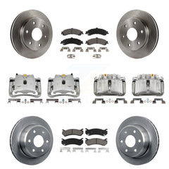 CMX KC8-101252C Disc Brake Kit for 2000-2006 Chevrolet Silverado 1500, Cadillac Escalade, Cadillac Escalade ESV & more - Front and Rear product image