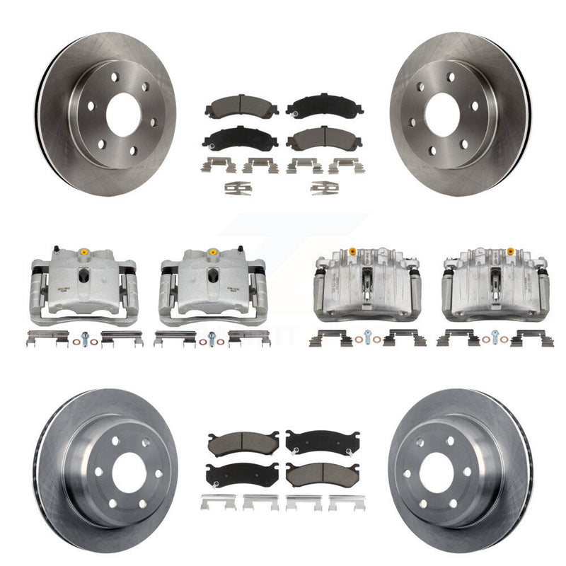 CMX KC8-101252C Disc Brake Kit for 2000-2006 Chevrolet Silverado 1500, Cadillac Escalade, Cadillac Escalade ESV & more - Front and Rear product image