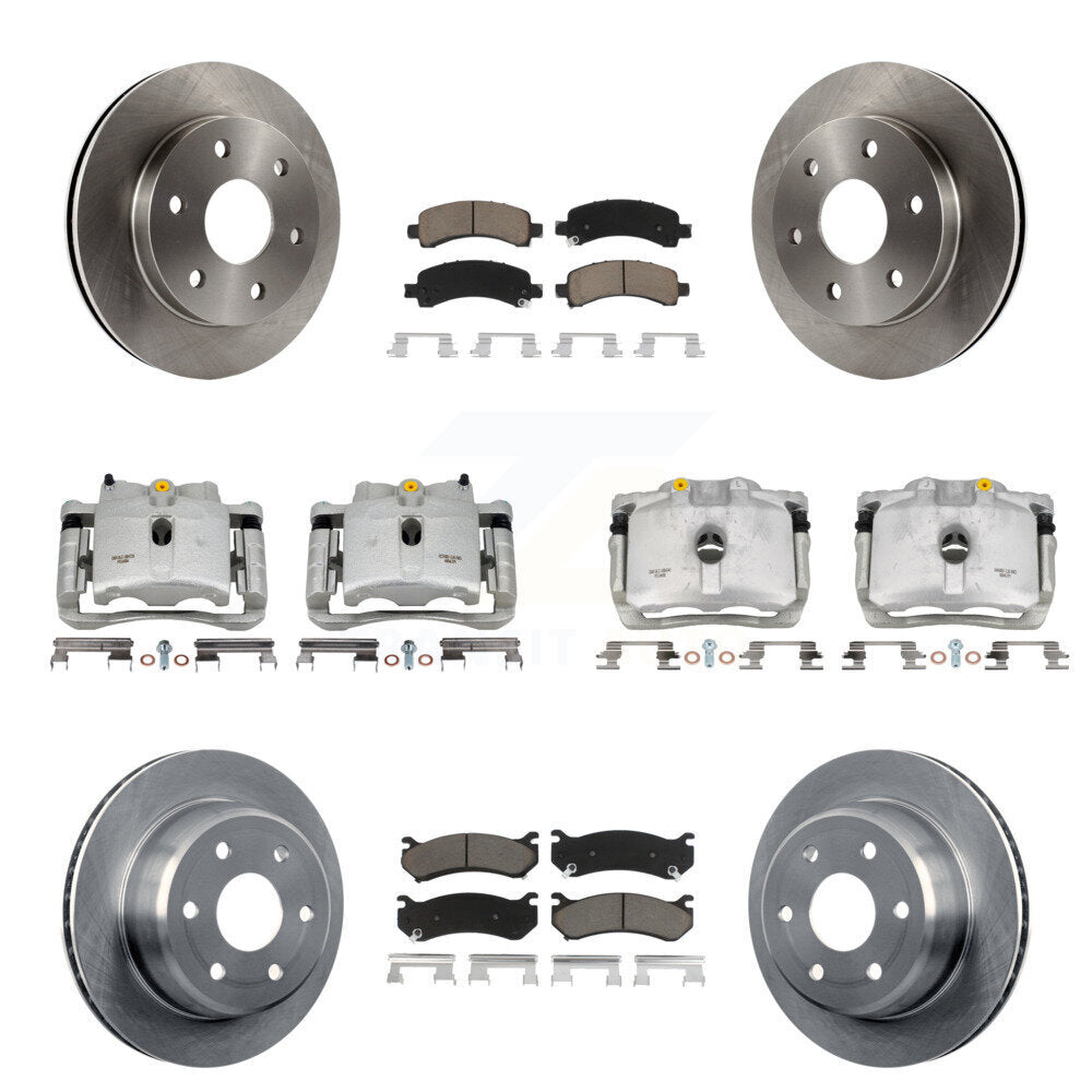 CMX KC8-101253C Disc Brake Kit for 2002-2008 Cadillac Escalade, Chevrolet Avalanche 1500, Chevrolet Express 1500 & more - Front and Rear product image