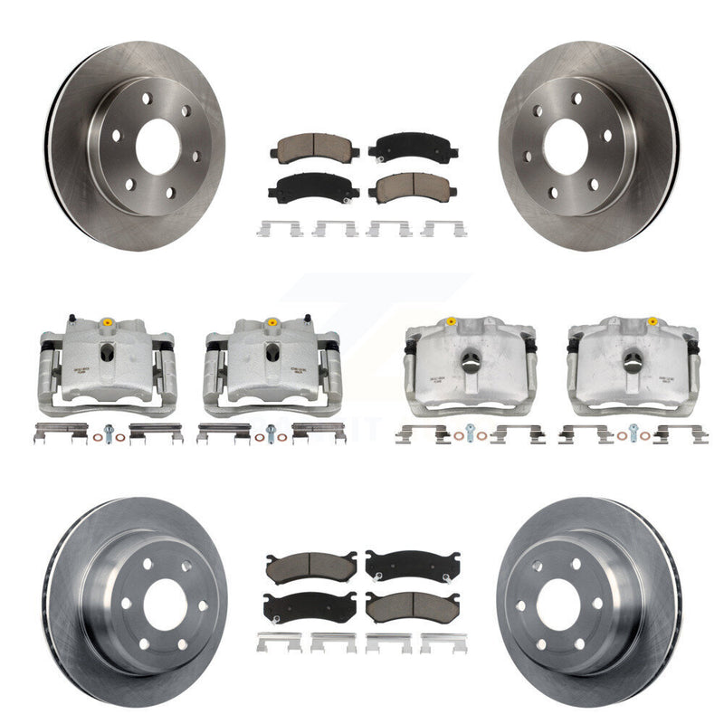 CMX KC8-101253C Disc Brake Kit for 2002-2008 Cadillac Escalade, Chevrolet Avalanche 1500, Chevrolet Express 1500 & more - Front and Rear product image