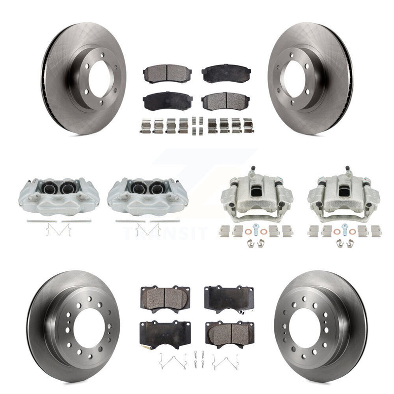 Transit Auto KC8-101253P Disc Brake Kit for 2003-2009 Lexus GX470 - Front and Rear product image