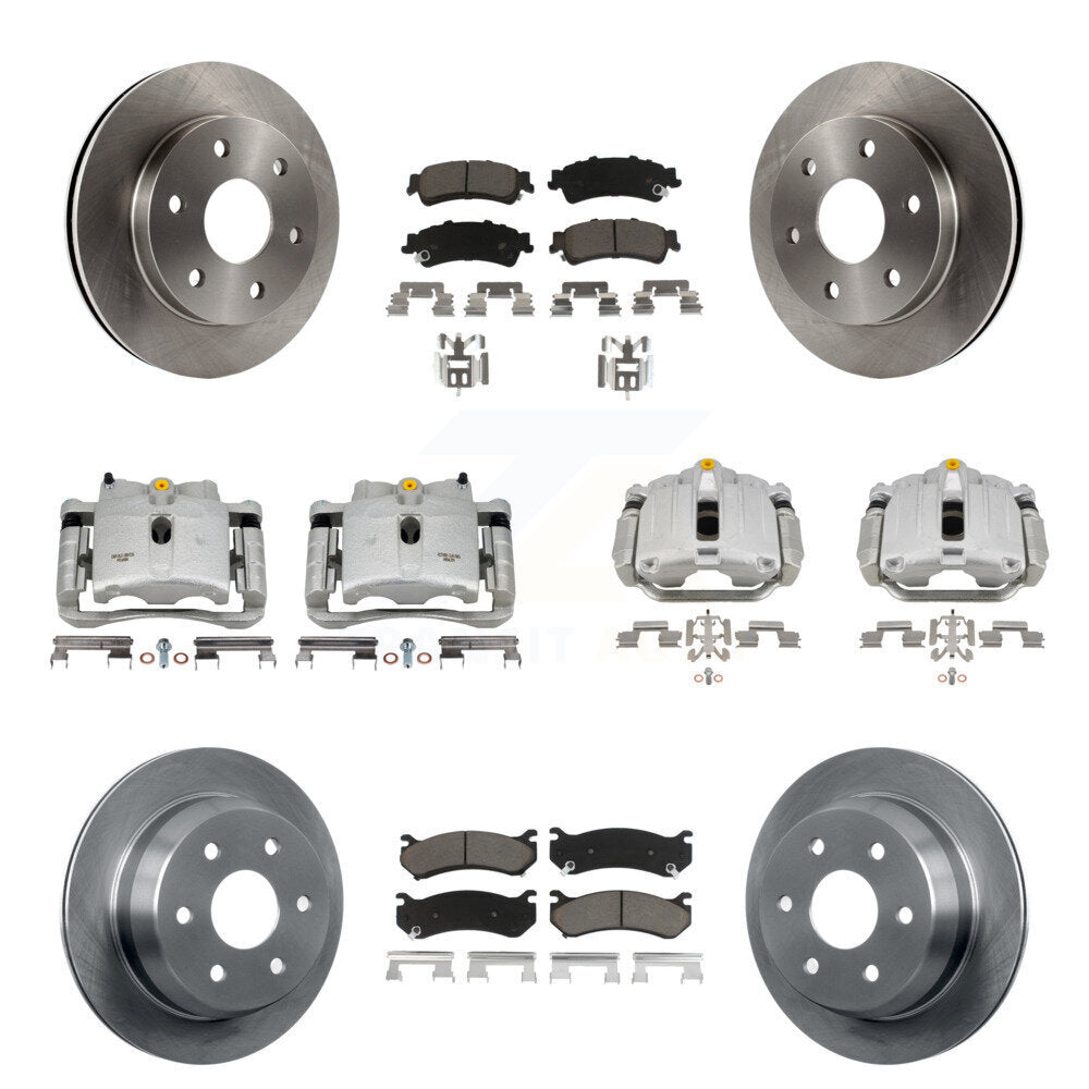 CMX KC8-101254C Disc Brake Kit for 1999-2005 Chevrolet Astro, GMC Safari, Chevrolet Silverado 1500 & more - Front and Rear product image