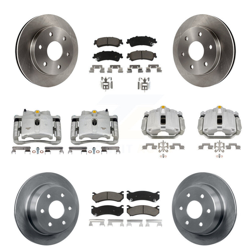 CMX KC8-101254C Disc Brake Kit for 1999-2005 Chevrolet Astro, GMC Safari, Chevrolet Silverado 1500 & more - Front and Rear product image