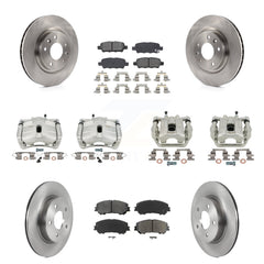 Transit Auto KC8-101254S Disc Brake Kit for 2019 Nissan Rogue Sport - Front and Rear product image