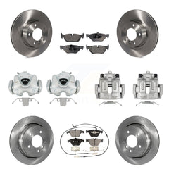 Transit Auto KC8-101254T Disc Brake Kit for 2008-2015 BMW X1, BMW 328i, BMW 328i xDrive & more - Front and Rear product image