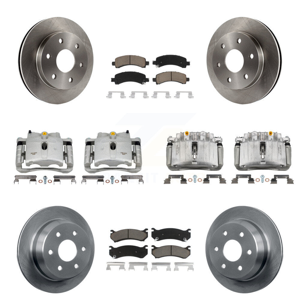 CMX KC8-101255C Disc Brake Kit for 2002 Chevrolet Avalanche 1500 - Front and Rear product image
