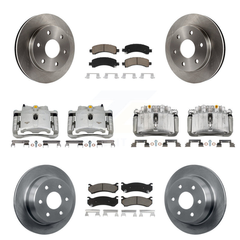 CMX KC8-101255C Disc Brake Kit for 2002 Chevrolet Avalanche 1500 - Front and Rear product image