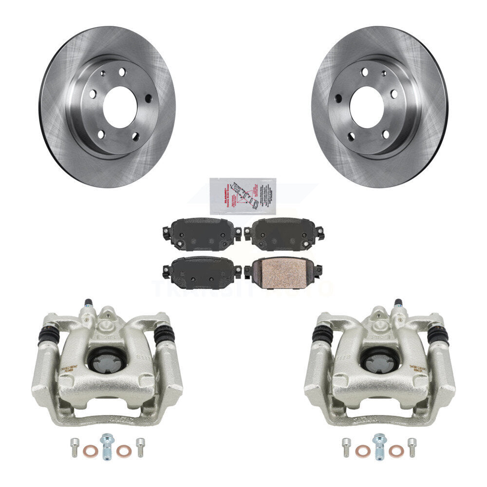 Transit Auto KC8-101255N Disc Brake Kit for 2017-2018 Mazda 3, Mazda 3 Sport - Rear product image