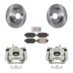 Transit Auto KC8-101255N Disc Brake Kit for 2017-2018 Mazda 3, Mazda 3 Sport - Rear product image