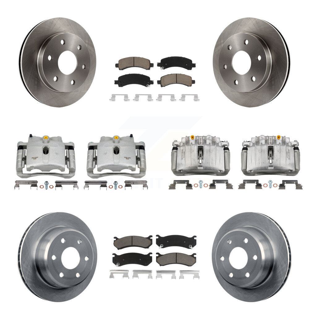 CMX KC8-101256C Disc Brake Kit for 2002 Chevrolet Tahoe, GMC Yukon, GMC Yukon XL 1500 - Front and Rear product image