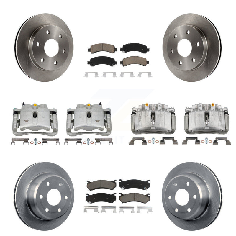 CMX KC8-101256C Disc Brake Kit for 2002 Chevrolet Tahoe, GMC Yukon, GMC Yukon XL 1500 - Front and Rear product image