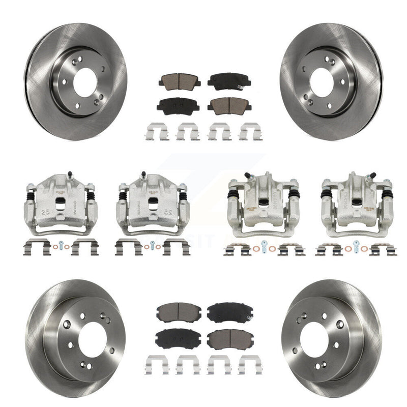 CMX KC8-101257C Disc Brake Kit for 2012-2013 Kia Soul - Front and Rear product image