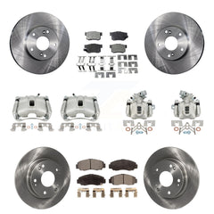 Transit Auto KC8-101257P Disc Brake Kit for 2006-2011 Acura CSX - Front and Rear product image