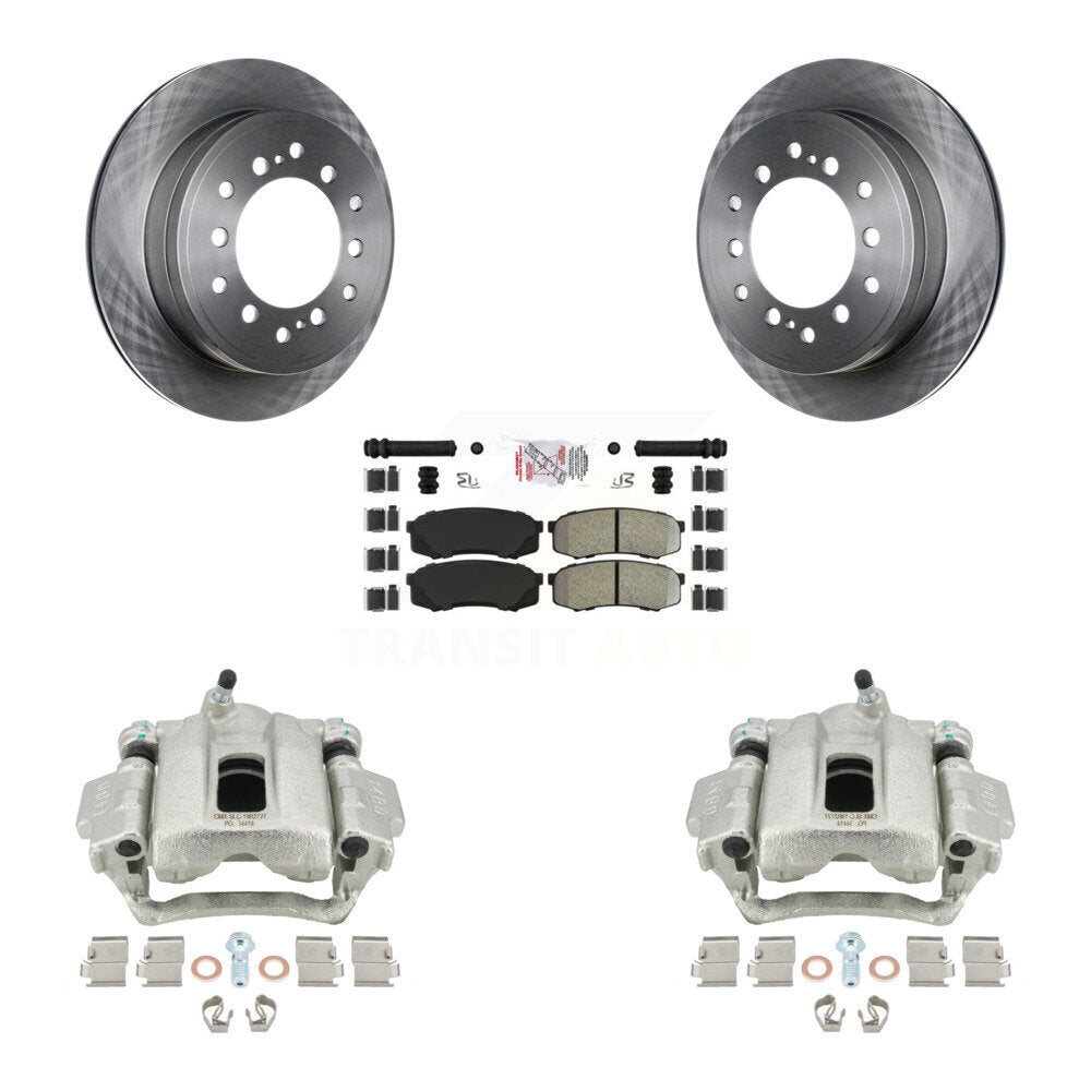 Transit Auto KC8-101258N Disc Brake Kit for 2010-2014 Toyota FJ Cruiser - Rear product image