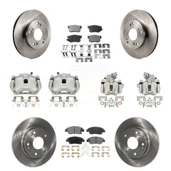 Transit Auto KC8-101258P Disc Brake Kit for 2013-2015 Acura ILX - Front and Rear product image