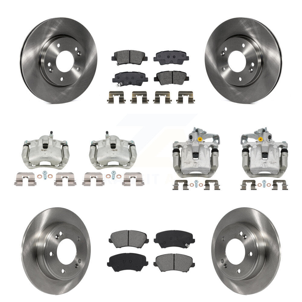 Transit Auto KC8-101258S Disc Brake Kit for 2016-2018 Hyundai Elantra GT, Kia Forte, Kia Forte5 & more - Front and Rear product image