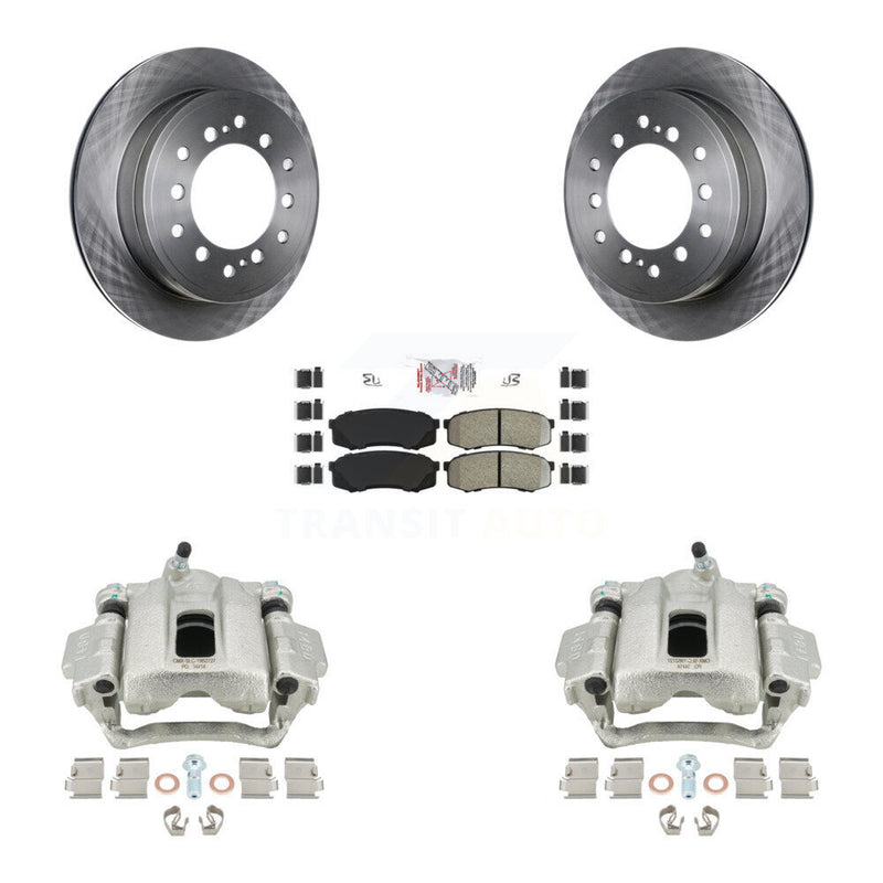Transit Auto KC8-101259N Disc Brake Kit for 2010-2014 Toyota FJ Cruiser - Rear product image