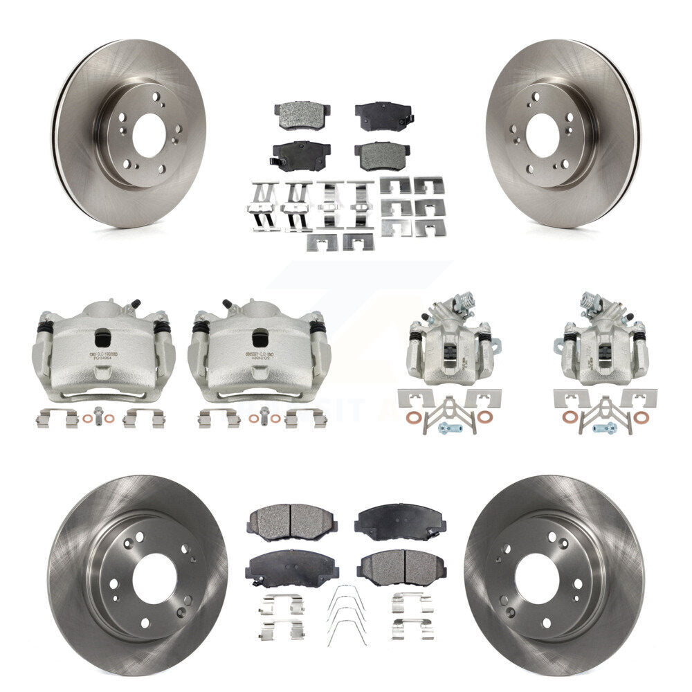 Transit Auto KC8-101259P Disc Brake Kit for 2013 Acura ILX - Front and Rear product image