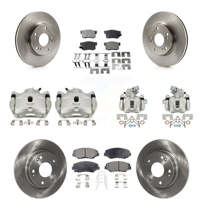 Transit Auto KC8-101259P Disc Brake Kit for 2013 Acura ILX - Front and Rear product image