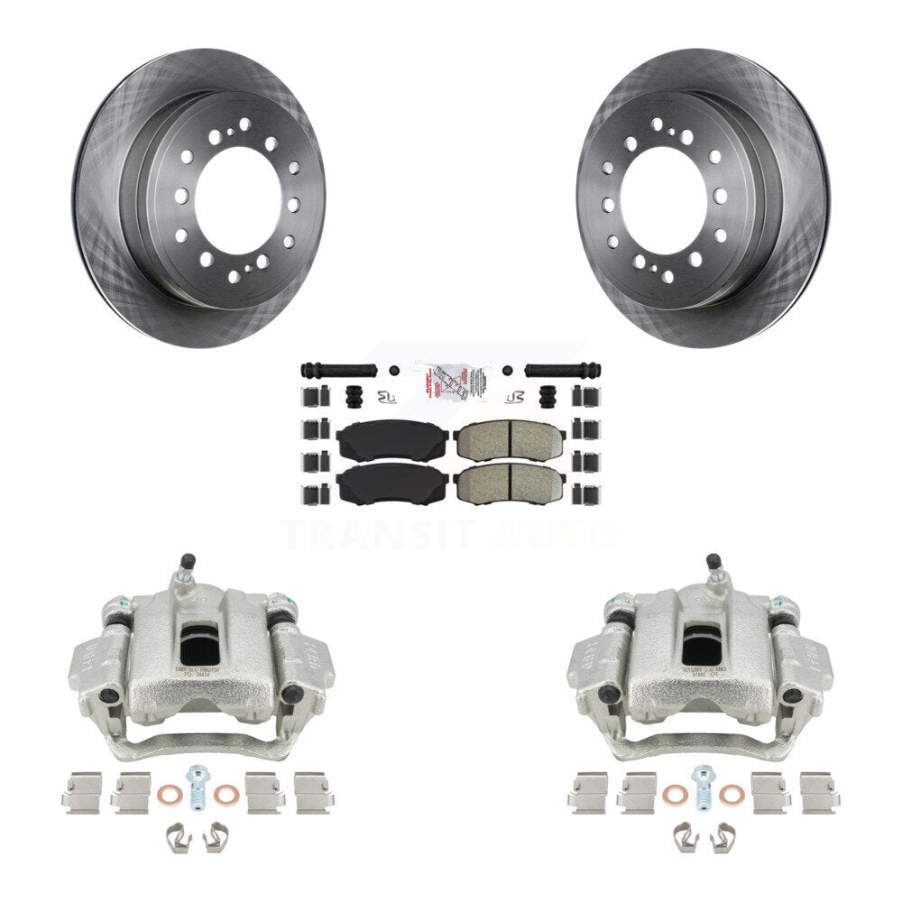 Transit Auto KC8-101260N Disc Brake Kit for 2010-2022 Lexus GX460, Toyota 4Runner - Rear product image