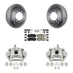 Transit Auto KC8-101260N Disc Brake Kit for 2010-2022 Lexus GX460, Toyota 4Runner - Rear product image