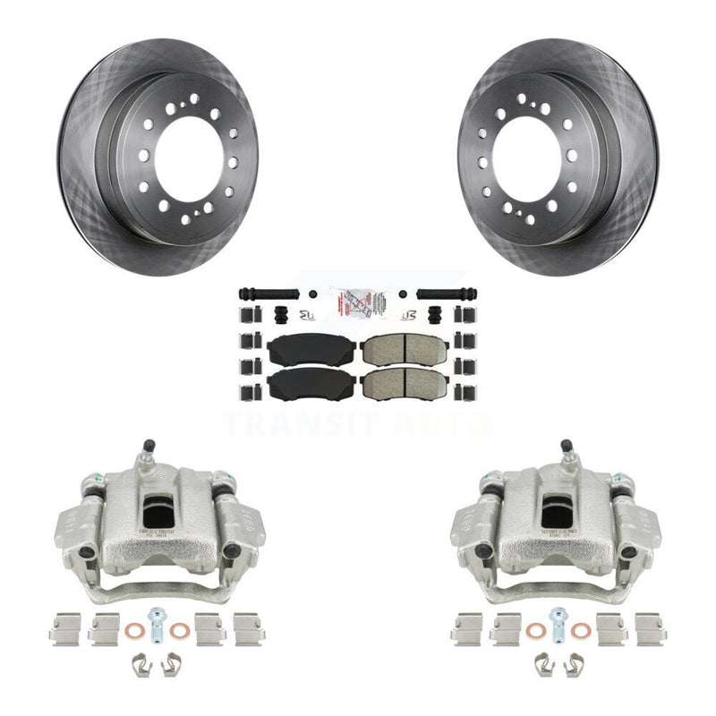 Transit Auto KC8-101260N Disc Brake Kit for 2010-2022 Lexus GX460, Toyota 4Runner - Rear product image