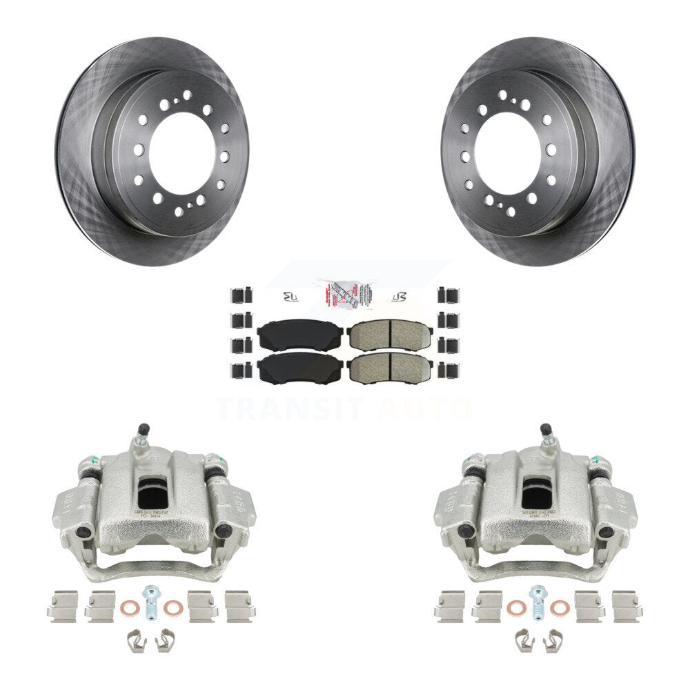 Transit Auto KC8-101261N Disc Brake Kit for 2010-2022 Lexus GX460, Toyota 4Runner - Rear product image