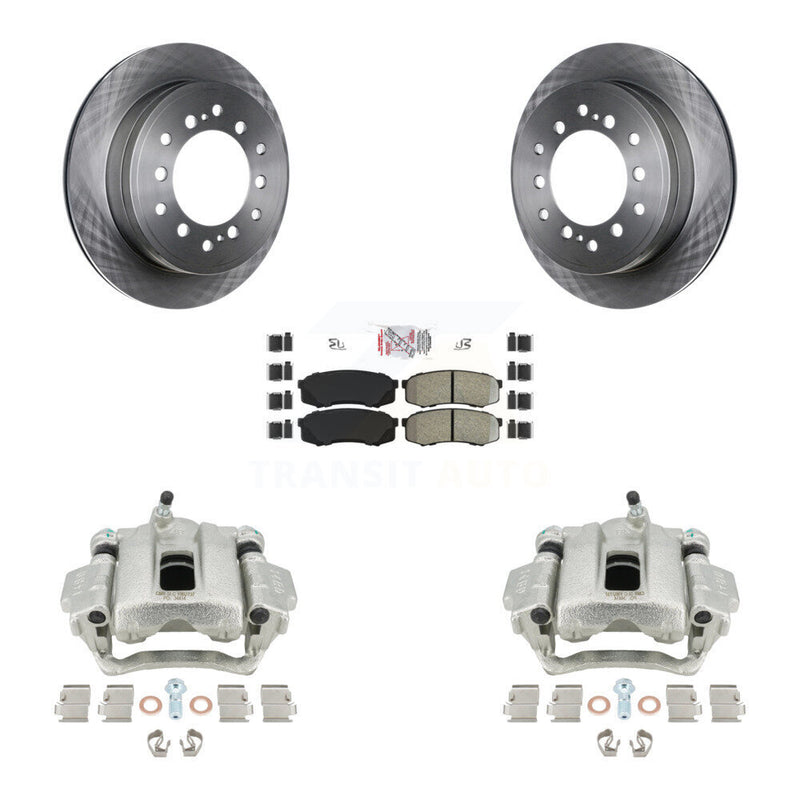 Transit Auto KC8-101261N Disc Brake Kit for 2010-2022 Lexus GX460, Toyota 4Runner - Rear product image