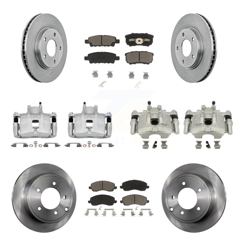 CMX KC8-101262C Disc Brake Kit for 2008-2016 Mitsubishi Lancer - Front and Rear product image