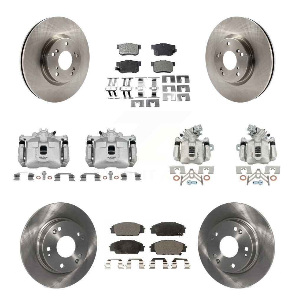 Transit Auto KC8-101262P Disc Brake Kit for 2006-2008 Honda Civic - Front and Rear product image