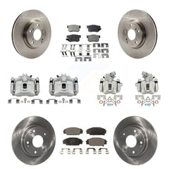 Transit Auto KC8-101262P Disc Brake Kit for 2006-2008 Honda Civic - Front and Rear product image