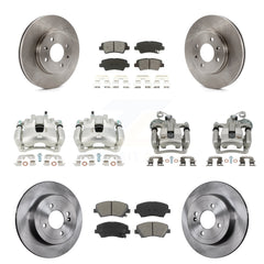 Transit Auto KC8-101262S Disc Brake Kit for 2012-2016 Hyundai Accent - Front and Rear product image