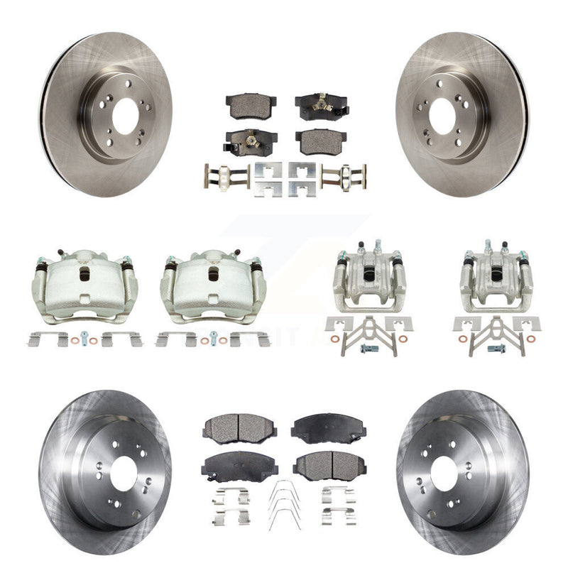 Transit Auto KC8-101262T Disc Brake Kit for 2005-2006 Honda CR-V - Front and Rear product image
