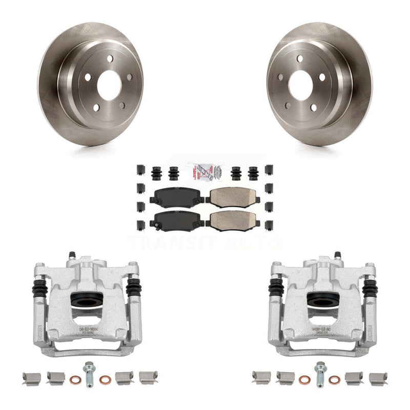 Transit Auto KC8-101263N Disc Brake Kit for 2007-2018 Jeep Wrangler JK, Jeep Wrangler - Rear product image