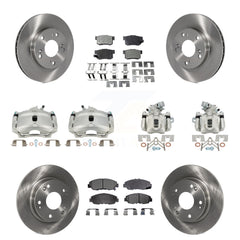 Transit Auto KC8-101263P Disc Brake Kit for 2006-2011 Honda Civic - Front and Rear product image