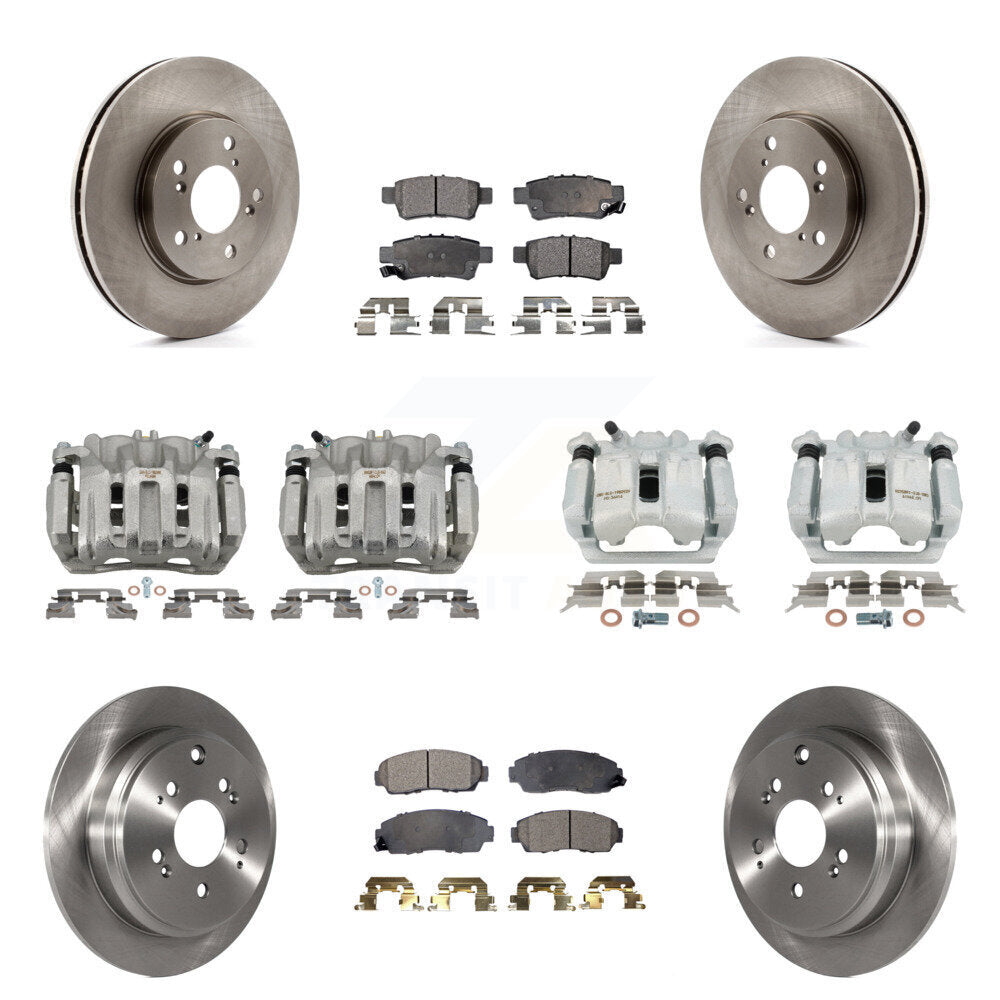 Transit Auto KC8-101263T Disc Brake Kit for 2005-2010 Honda Odyssey - Front and Rear product image