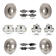 Transit Auto KC8-101264T Disc Brake Kit for 2007-2009 Mercedes-Benz E550 - Front and Rear product image
