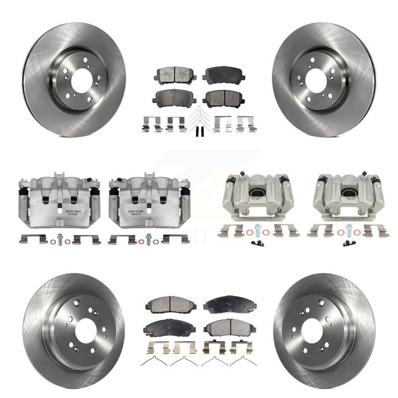 Transit Auto KC8-101265P Disc Brake Kit for 2007-2013 Acura ZDX, Acura MDX - Front and Rear product image