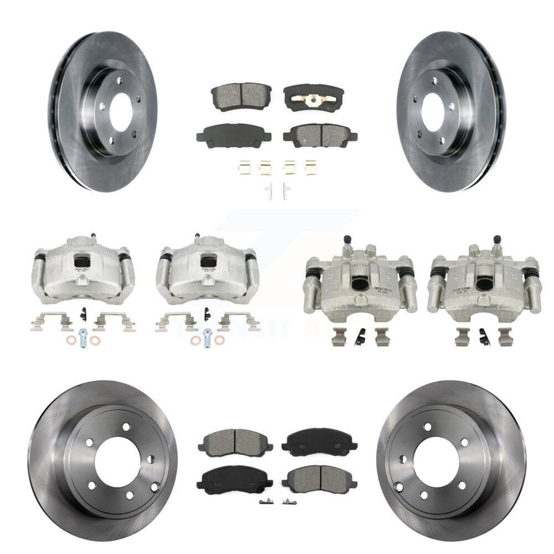 Transit Auto KC8-101265S Disc Brake Kit for 2007-2017 Chrysler 200, Dodge Caliber, Dodge Avenger & more - Front and Rear product image