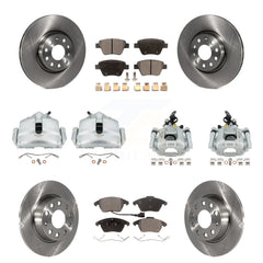 Transit Auto KC8-101266P Disc Brake Kit for 2012-2014 Volkswagen GTI - Front and Rear product image